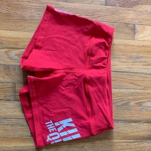 Born Primitive Red Workout Shorts